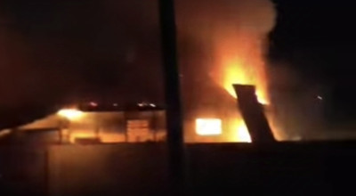 Kantin RSUD Smart Pamekasan Terbakar, Pengunjung dan Pasien Berhamburan Keluar