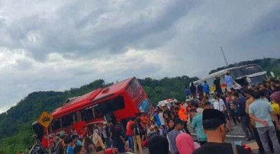4 Fakta Kecelakaan Maut Bus Pariwisata Tabrak Truk Tronton di Tol Pandaan-Malang