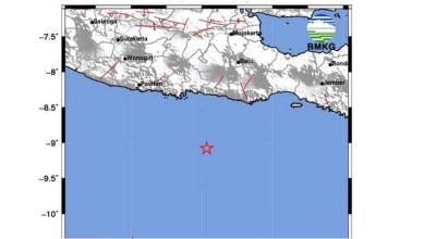 Kabupaten Blitar Diguncang Gempa Magnitudo 4,1