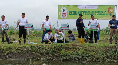 Pertamina Tanam 4100 Pohon di Bojonegoro, Komitmen Sukseskan SDGs