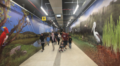 Melihat Terowongan Joyoboyo Surabaya Menuju KBS yang Mulai Beroperasi Hari Ini