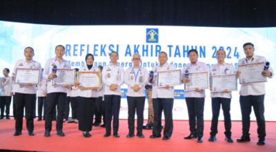 11 UPT Jatim Borong Penghargaan Acara Refleksi Akhir Tahun 2024 Kemenkumham