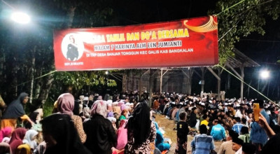 Warga Banjar Bangkalan Gelar Doa Bersama untuk Mahasiswi EJ di Lokasi Kejadian