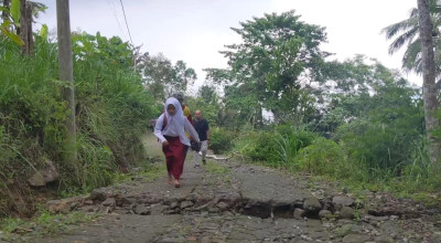 Tanah Gerak di Trenggalek Makin Parah, 23 Warga Mengungsi