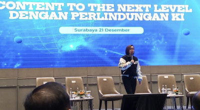 Kemenparekraf RI Ajak Konten Kreator Surabaya Melek Hak Cipta