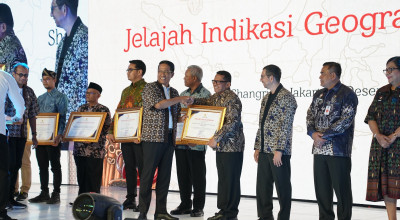 Dorong Indikasi Geografis, Kemenkumham Jatim Raih Penghargaan Menteri Hukum