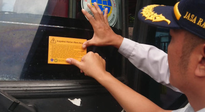 Pemeriksaan Urine di Terminal Bus Gayatri Tulungagung, Ini Hasilnya