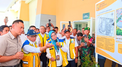 AHY Sidak Stadion Gelora Delta Sidoarjo, Begini Komentarnya