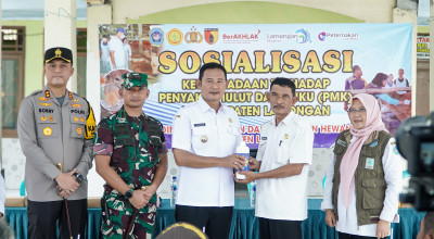 Komitmen Penanganan PMK di Lamongan, Masifkan Vaksinasi