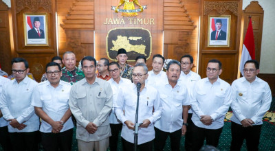 5 Menteri Apresiasi Konsistensi Jatim Wujudkan Lumbung Pangan Nasional