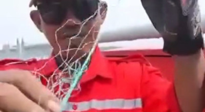 Viral Petugas Suramadu Temukan Benang Nilon, Diduga Modus Begal