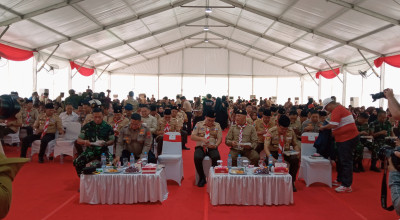 Pramuka Jatim Bergerak Dukung Makan Bergizi Gratis