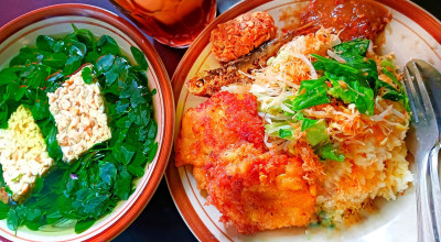 Nasi Empok Sayur Bening Daun Kelor Khas Pasuruan, Laris Manis saat Weekend