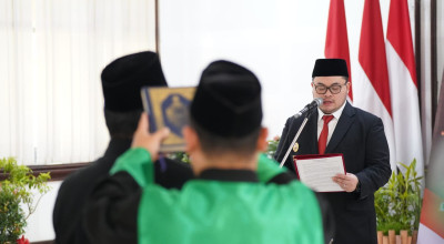 Mas Dhito Lantik 4 Dewas BUMD Kabupaten Kediri