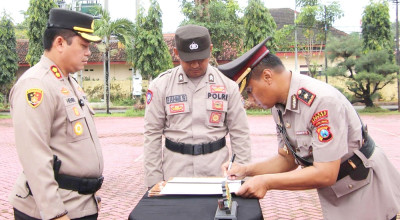 Mutasi Jajaran Polres Sumenep, Ini Daftarnya