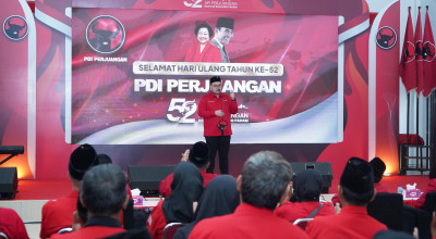 HUT ke-52 PDI Perjuangan, Mas Dhito Ajak Struktur Partai di Kediri Solidkan Barisan