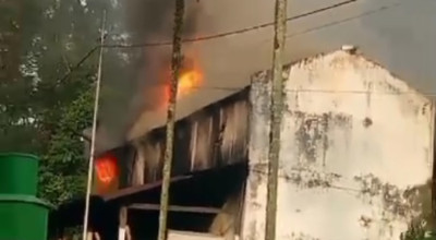 PDP Kahyangan Jember Terbakar,  Kerugian Capai Puluhan Juta Rupiah
