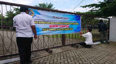 Penutupan Pasar Hewan di Tulungagung Diperpanjang