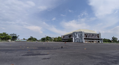 Dinpora Ambil Alih Pembangunan Sirkuit di GOR Utama Bojonegoro