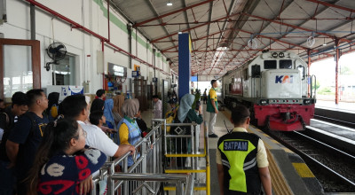 36.138 Penumpang KA di Wilayah Daop 7 Madiun pada Arus Balik Tahun Baru 2025