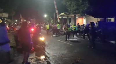 Mapolsek Watulimo Trenggalek Diserang Oknum Perguruan Silat, 3 Polisi Terluka