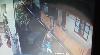 Kelakuan Maling di Jember, Datang Naik Sepeda Pulang Gondol Motor