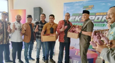 24 Ton Ubi dari Bangkalan Diekspor ke Malaysia dan Singapura