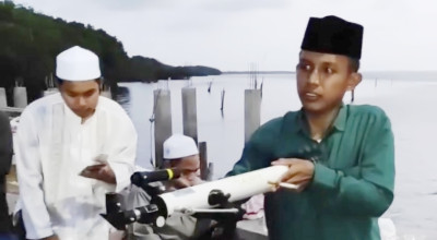 LFNU Bangkalan Pantau Hilal di Pantai Gebang