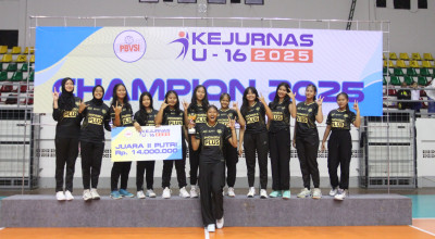 2 Tim asal Jatim Kalah di Final Kejurnas Voli U-16