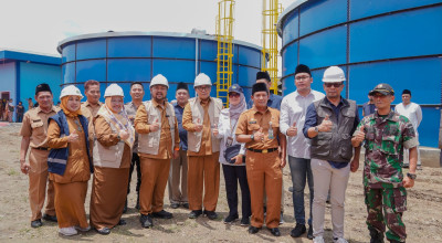 Reservoir Duduksampeyan Gresik Diresmikan, 12 Desa Nikmati Air Bersih