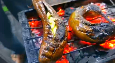 Terong Bakar Sambal Terasi, Favorit Warga Sidoarjo di Musim Hujan