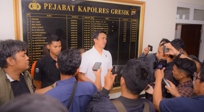 Polres Gresik Ringkus Komplotan Maling Modus Ganjal ATM