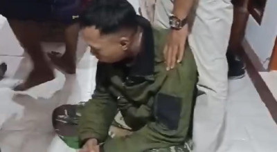 Tentara Gadungan Nyolong Motor di Jember, Babak Belur Dimassa