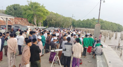 Pantauan Hilal di Bangkalan Temui Kendala