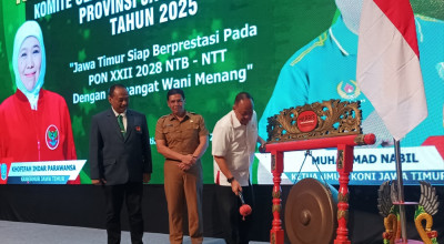 KONI Jatim Gelar Rakerprov 2025: Fokus Persiapan Porprov dan Bina Atlet Muda