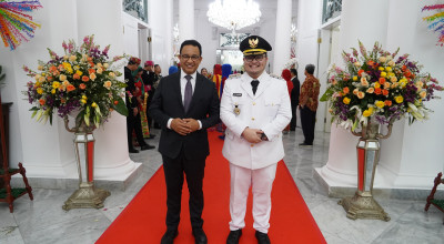 Mas Dhito Dilantik Bareng Bapaknya, Anies Baswedan: Ini Historis