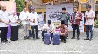 Pj Bupati Bangkalan Ajak Warga Tabung Minyak Jelantah, Ini Targetnya