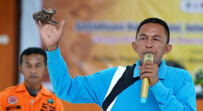 Antisipasi Teror Ular Masuk Rumah, BPBD Kota Madiun Lakukan Ini