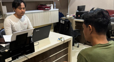 Maling di Perumahan GKB Gresik Beraksi Cuma Pakai Celana Dalam Terekam CCTV