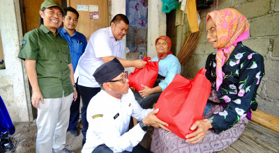 2.657 Paket Sembako Pengganti Karangan Bunga Pelantikan di Banyuwangi Disalurkan