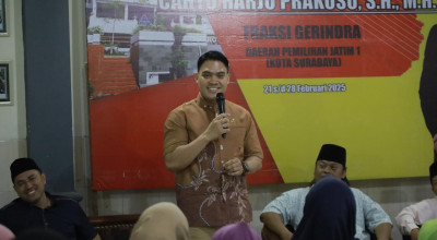 Reses di Sukomanunggal, Anggota Komisi E DPRD Jatim Cahyo Disambati 3 Hal Ini