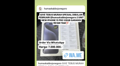 Medsos Pemkab Bojonegoro Diretas