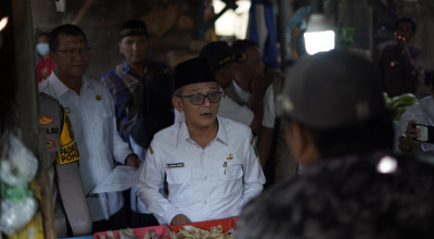 Wabup Pasuruan Sidak Pasar Ngempit dan Warungdowo, Ini Temuannya