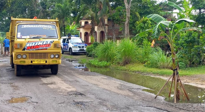 Dampak Efisiensi Anggaran , Pemkab Trenggalek Kewalahan Perbaiki Jalan
