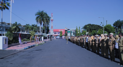 Gus Fawait Pimpin Apel Besar, Ajak Super Tim Bangun Jember