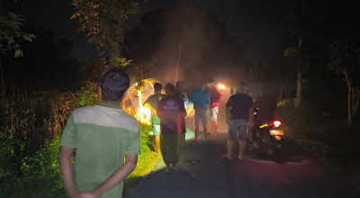 Warga Umbulsari Jember Tangkap Maling Jeruk, Mobil Dibakar