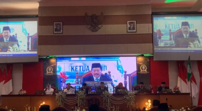 DPRD Ponorogo Gelar Paripurna Penyampaian Visi Misi Bupati-Wabup Terpilih 2025-2030