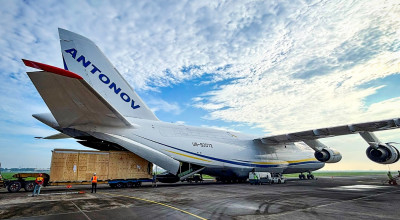 Freeport Gunakan Pesawat Antonov Angkut Komponen Perbaikan CGC Plant Smelter