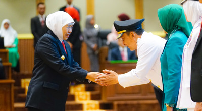 Pesan Gubernur Khofifah pada Bupati Bojonegoro Setyo Wahono