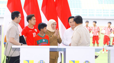 5 Stadion di Jatim Diresmikan Prabowo, Khofifah: Ini Investasi